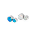 Body Piercing Titanium ASTM  F136 Opal Jewellery  Labret